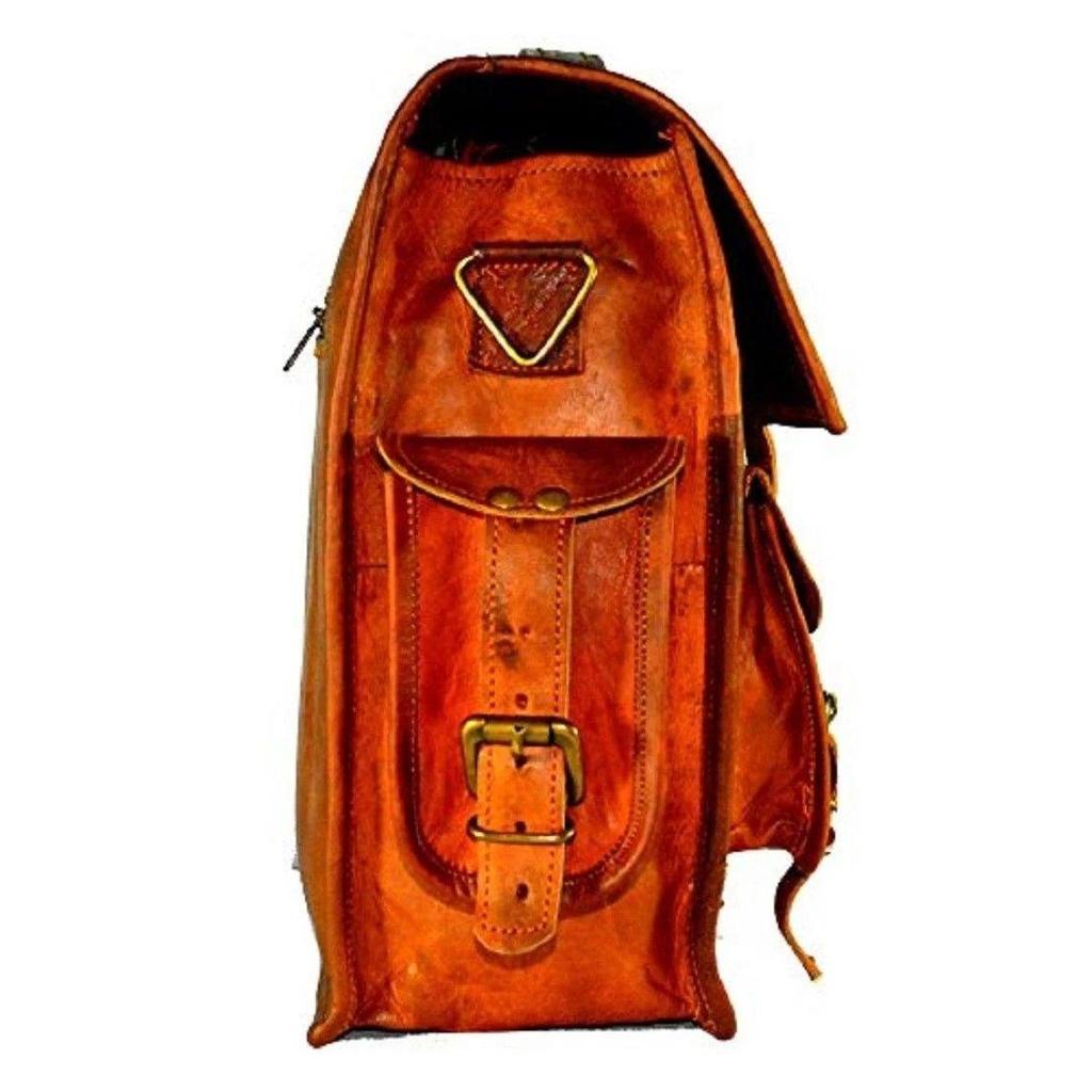Men's New Messenger Handmade Briefcase Bag Satchel Leather Vintage Laptop