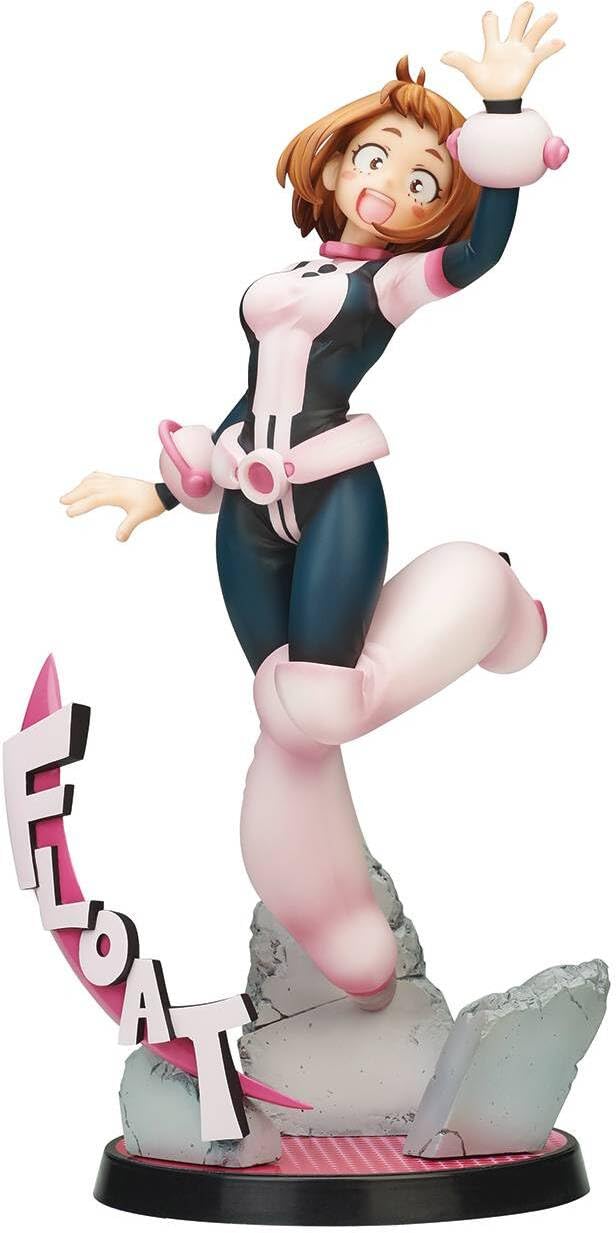 Bellfine My Hero Academia Uraraka Ochako Hero Suit Scale PVC Complete Figure Resale Ver. 1/8 Pre-painted