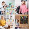 77 Pcs Fridge Magnet Reusable Magnetic Letter and Number Set Educational Toy with Case for Magnetic Whiteboard Fridge Magnet