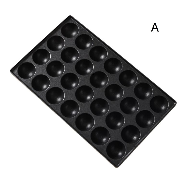 28 Hole Food Grade Non Stick Octopus Meatball Baking Tray, Quail Eggs, Fish Balls, Cakes, Essential For Outdoor Family Picnics