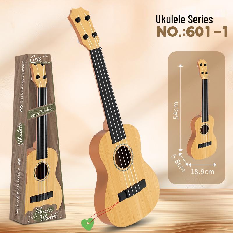 Realistic Guitar Playable Ukulele Toy for Children's Musical Education