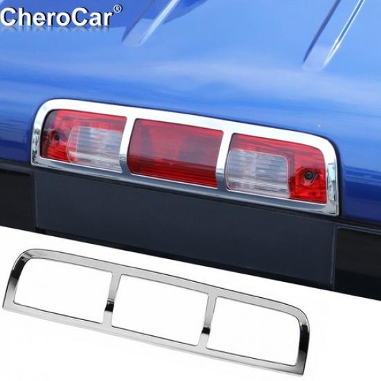 Rear High Brake Light Frame Trim Cover Decor for Dodge RAM 1500 2010-2017 Chrome