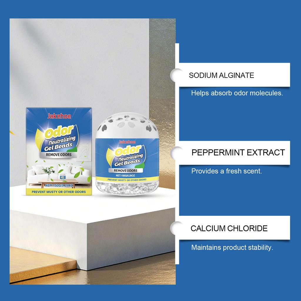 Multi-Use Air Freshener Box (Car & Indoor) – Absorbs Odors & Purifies Air, Natural Plant Extract Formula, Non-Irritating & Safe