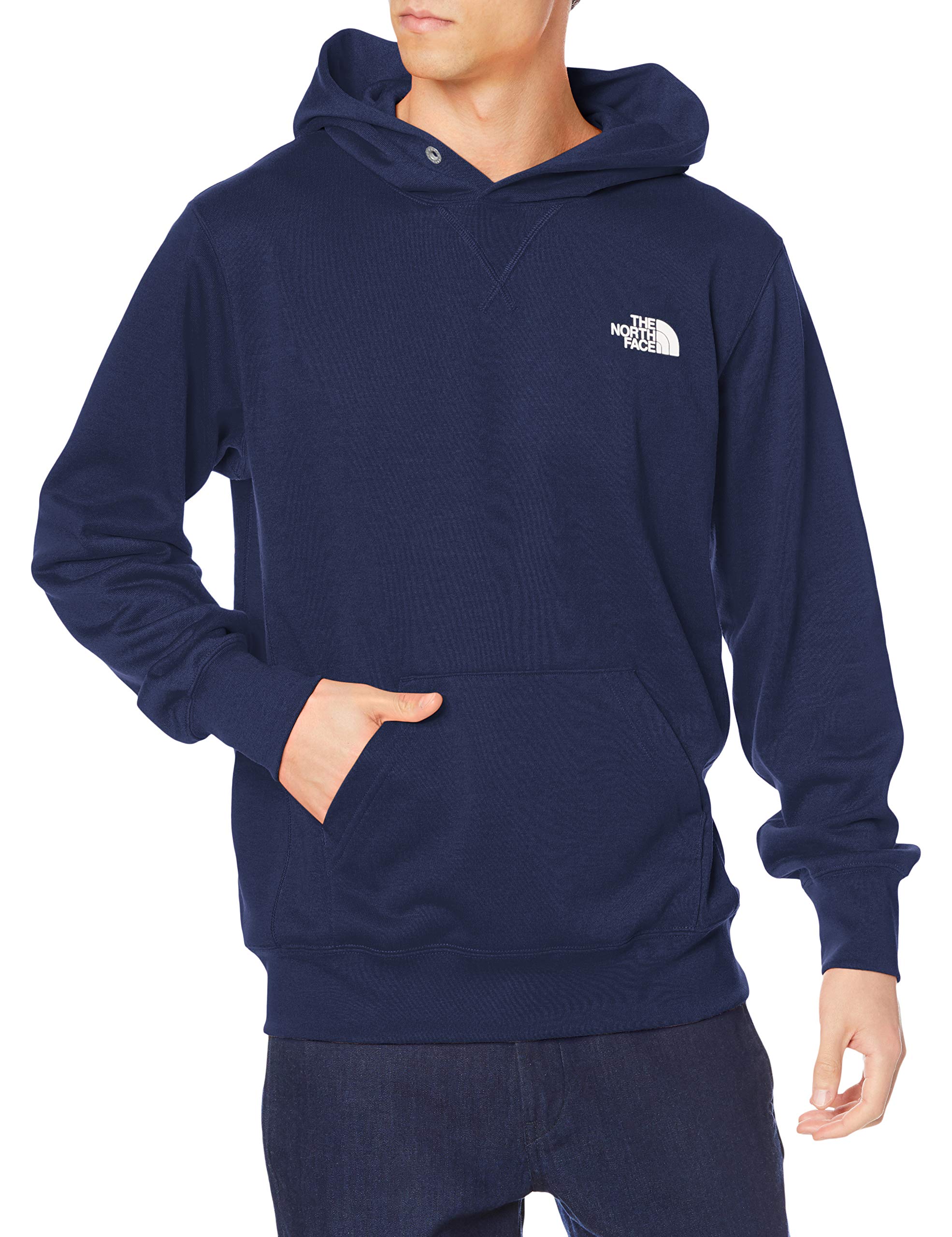 

The North Face Back Square Logo TNF Size M Men s Hoodie, NT12142, Navy,