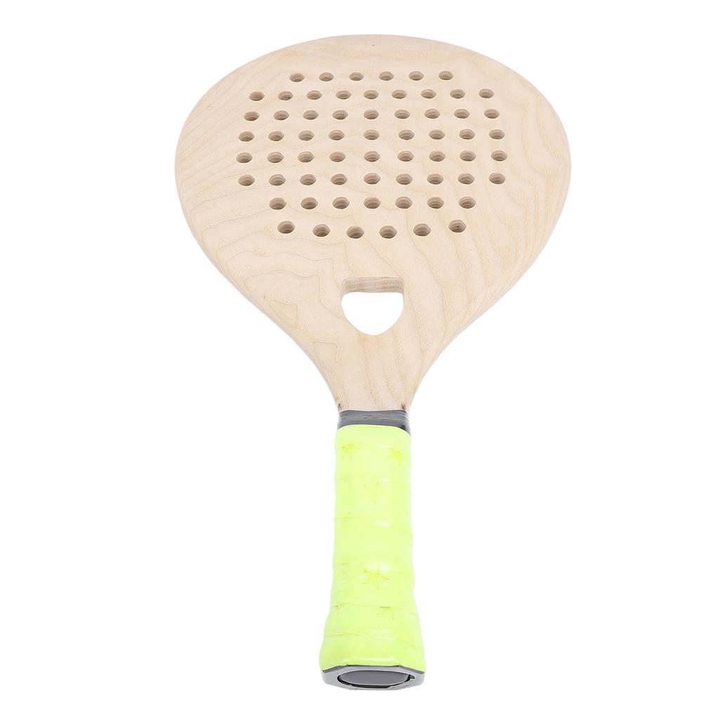 Beach Tennis Paddle Lightweight Wooden Beach Tennis Racket Better Control Anti Slip
