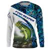 Fishing Enthusiast Men's and Women's 3D Print T-shirt Street Casual Long Sleeve Crew Neck Tees Top Fall Clothing
