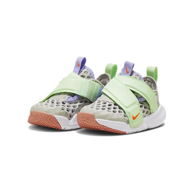 Nike Flex Advance Flexible Breathable Comfortable Durable Non-Slip Wear-Resistant Low-Top Casual Shoes Baby sneaker Gray Green Purple DC9367-013
