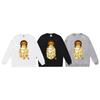 Ape Head Print Unisex Casual Loose Pullover Sweatshirt - Autumn/Winter Trend for Teens