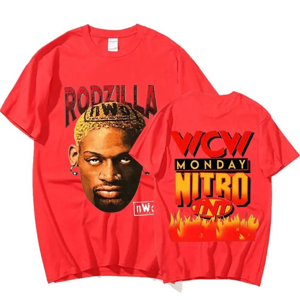 Tricou cu imprimeu față-verso limitat Dennis Rodman Bărbați Femei Hip Hop Băieți Tricou de baschet Masculin Casual Vintage Tricou Streetwear