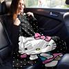 1pc. Hello Kitty Cute Cartoon Print Blanket - Perfect for Home, Office, Outdoor Use, Gift Idea, Suitable for All Seasonsz041718
