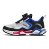Anta Comfortable Versatile Non-Slip Durable Low-Top Kids Running Shoes Kids sneaker Silver Black Blue 312349905H-2