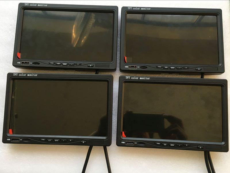 HD Car Tricycle Canopy with 7-Inch Multimedia MP5 Reverse LCD Display