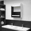 Day & Night - Day & Night Bathroom Cabinet with Bright White LED Mirror 50x14x60 Cm