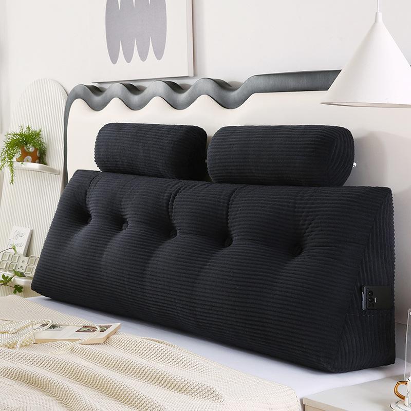 Triangle Sofa Large Backrest Headboard Pillow Cute Pillow Cojines Decorativos Floor Cushion Headrest Cushion