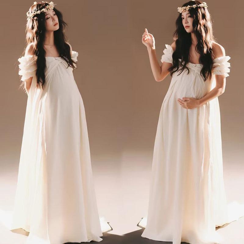 

Maternity Photo Studio Dress: Yufeng Style for Indoor Portraits One Size