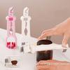 Heat-Resistant Anti-Scalding Plastic Handle Multi-Purpose Dish Lifter Clamp Non-Slip Creative Anti-Hot Bowl Plate Clips