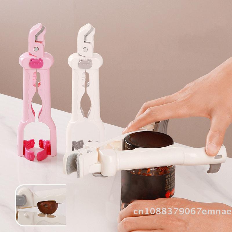 Heat-Resistant Anti-Scalding Plastic Handle Multi-Purpose Dish Lifter Clamp Non-Slip Creative Anti-Hot Bowl Plate Clips