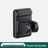 Punch-Free Adjustable Shower Head Wall Mount and Holder
