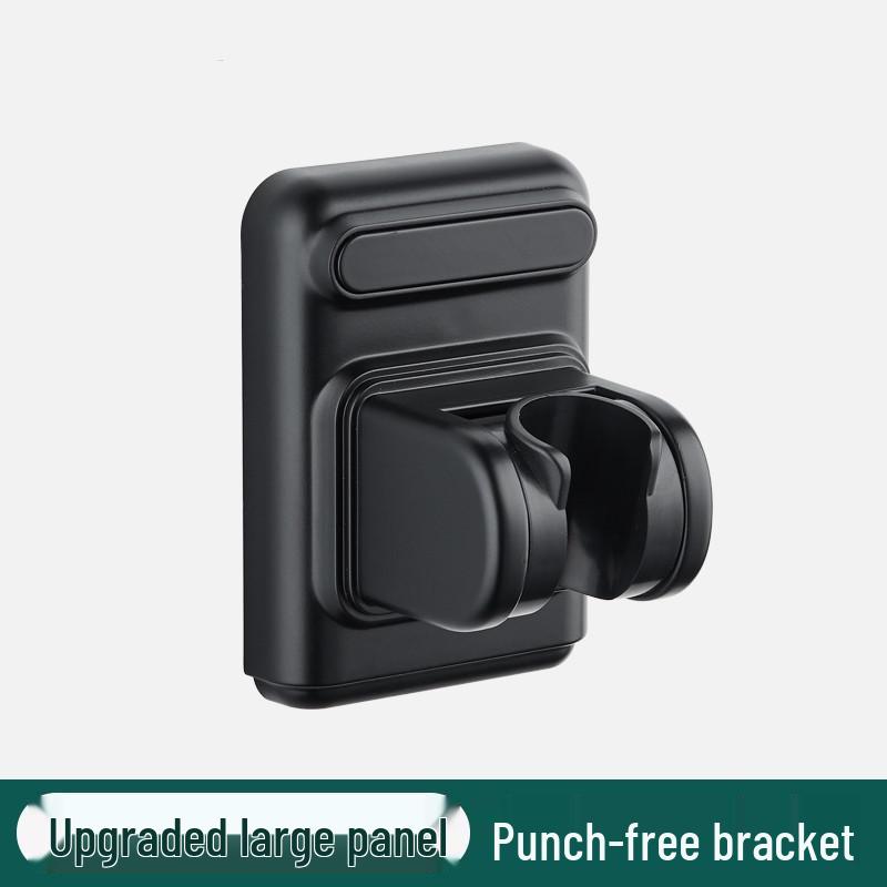 Punch-Free Adjustable Shower Head Wall Mount and Holder