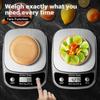 Household Stainless Steel Kitchen Scale, 10kg Capacity, Ideal for Baking and Food Preparation