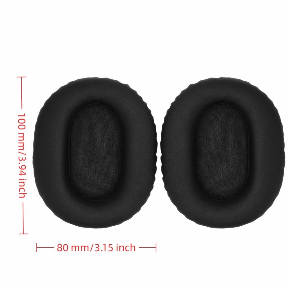 2PCS Leather Replacement Ear Pads Ear Covers for WH CH710N WH CH720N WH XB900N Replacement Parts