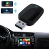 AB051E 2 in 1 CarPlay Android Auto Wireless Adapter Bluetooth-Compatible WiFi Connection USB Dongle
