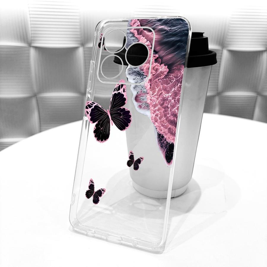 For Honor X5c Plus Case Soft Silicone Transparent Fashion Style Capa Proective Cover for HonorX5c X 5 C Plus NLA-LX1 Fundas