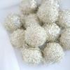 Silk Foam Christmas Decoration Ball Bright Bright Silk Foam Winding Ball  Holiday Arrangement