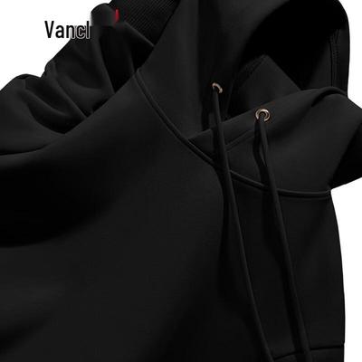 VANCL Men's Heavyweight Loose Fit Hooded Sweatshirt
