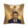 Charlie Kirk Occhi Luminosi Ritratto Divertente Brainrot Meme Federa Design Copricuscino Federe alla Moda Per Soggiorno Letto Sedia