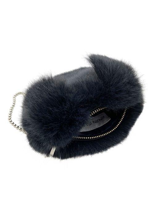 JINJIN ISLAND Puppy Coin Purse_dark navy