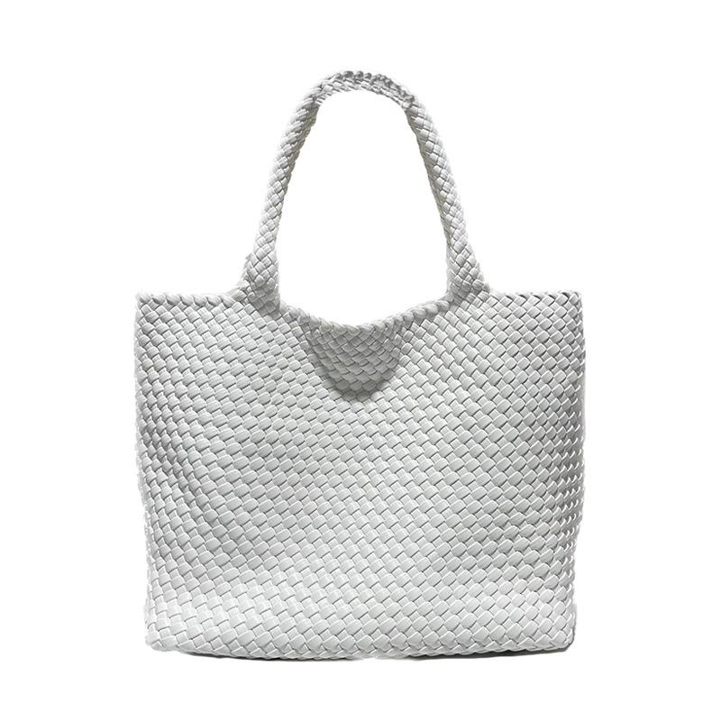 Hand-Woven Large Capacity Tote Bag - 2023 Women's Shoulder and Mother-Child Bag