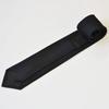 [Tuxedo Station] Silk Tie, Black, Formal Wear, Plain, Stylish, Men's, Weddings and Funerals