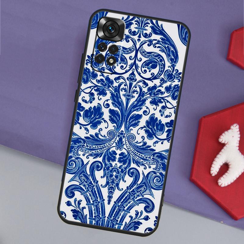Azulejo Funda For Xiaomi Redmi Note 14 13 Pro 12 11 9 10 9S 10S 11S 12S Redmi 14C 10C 12C 13C Case