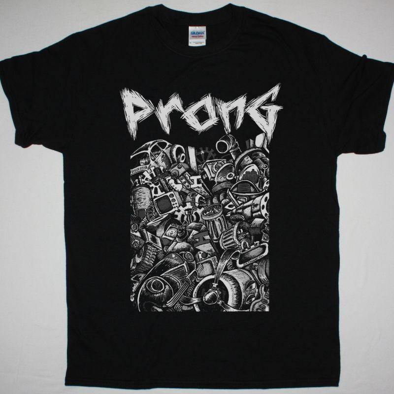 Prong Primitive Origins Black T-Shirt Metal Tee S разноцветный