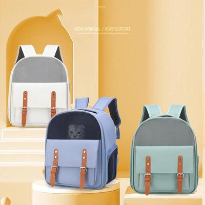 Bolsa de hombro para mascotas, 1 unidad, transpirable, plegable, portátil, con ruedas, para perros y gatos, bandolera de mano para exteriores