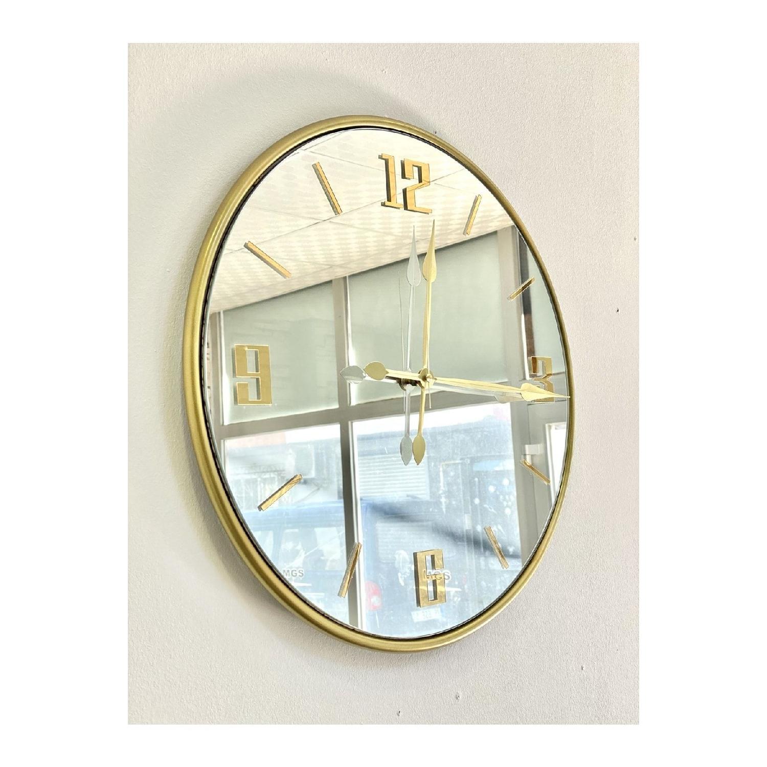 

Настінні годинники Glorya Gold Wall Clock Mirrored Wall Clock золотий