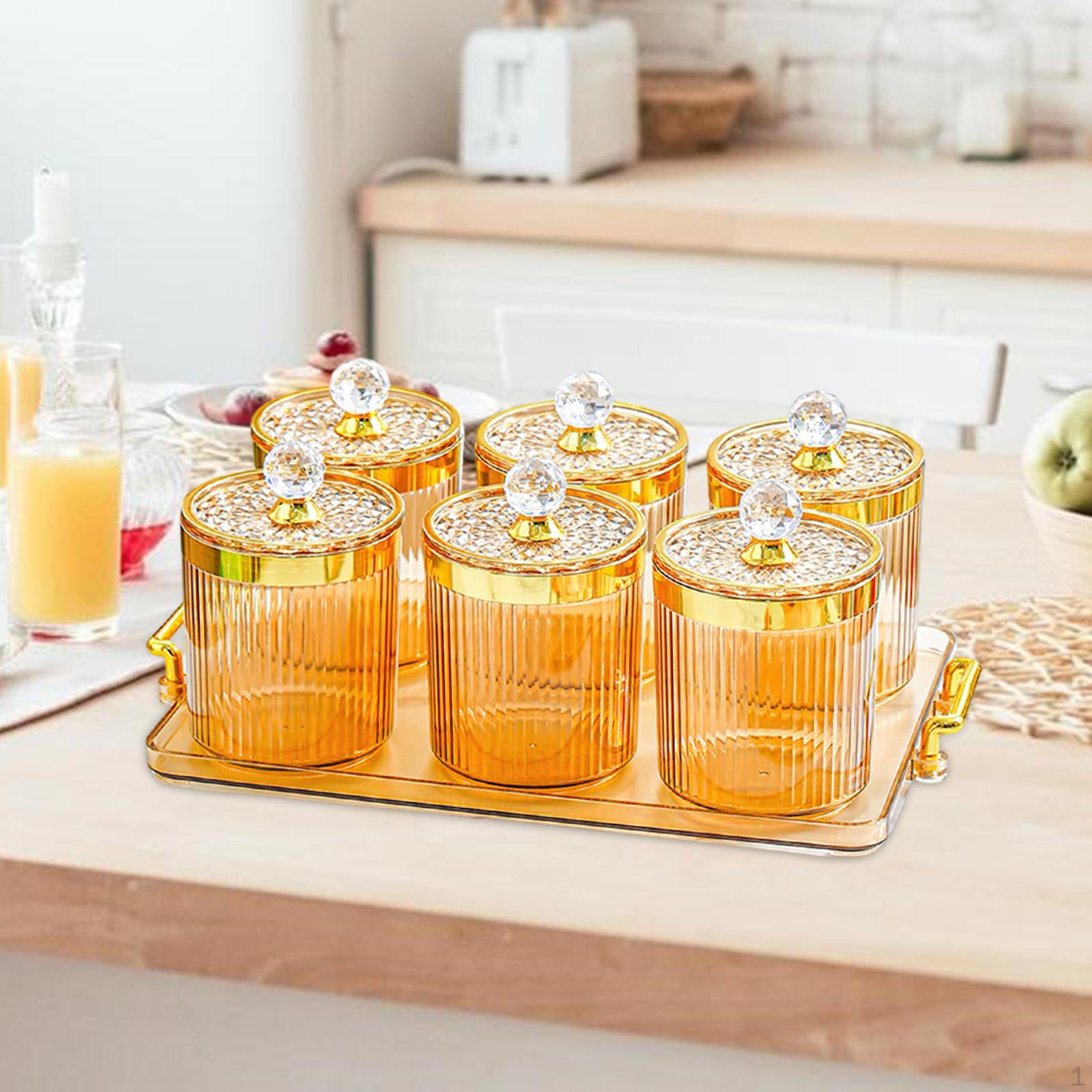 

Банка для хранения продуктов с крышкой Подарки Многоцелевой контейнер Органайзер для гостиной Свадьба Дом