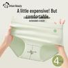 Cosmo Lady Women's Seamless Baby Cotton Antibacterial Briefs 4-Pack