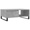 Coffee Table Concrete Grey 90 x 60 x 35 cm Engineered Wood