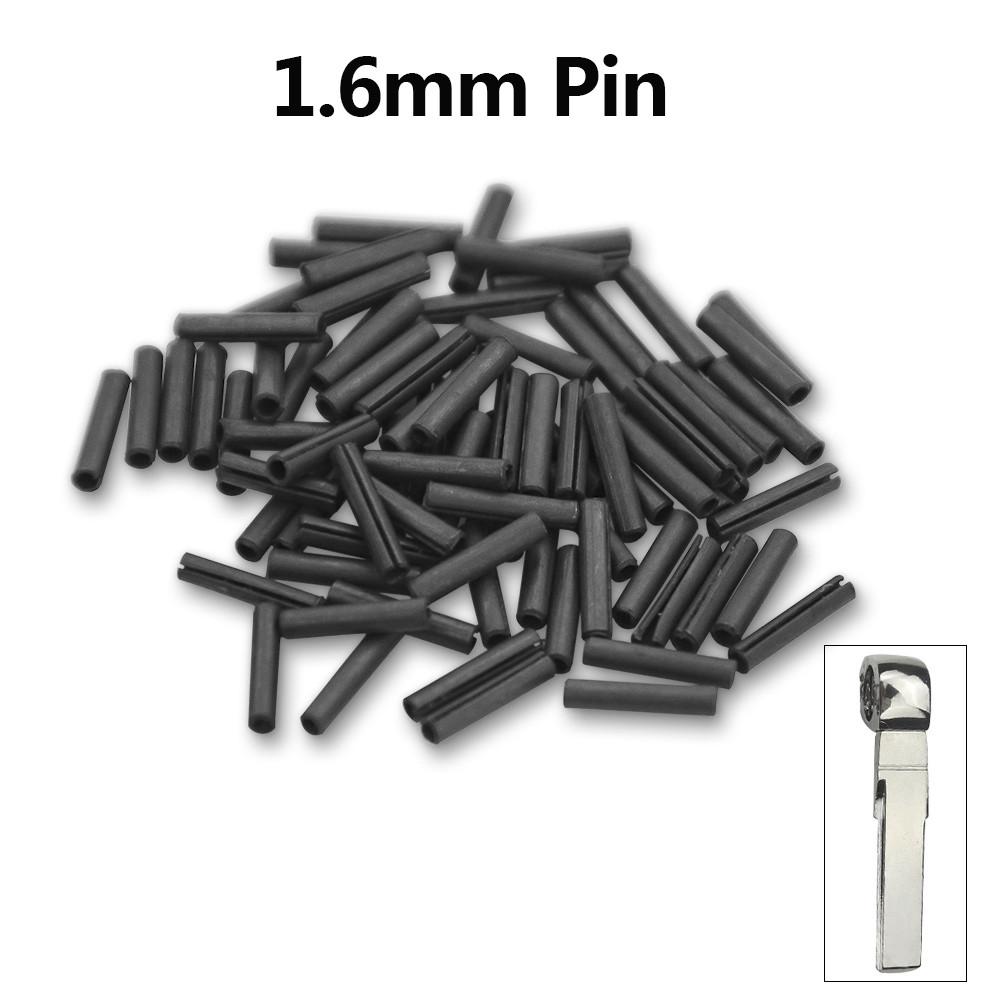 

100pcs/lot Car Key PIN 1.6MM/1.7MM Remote Control Key Blank Fixed for KD Xhorse Folding Remote Key Blade L:8MM D:1.6MM/1.7MM 100pcs
