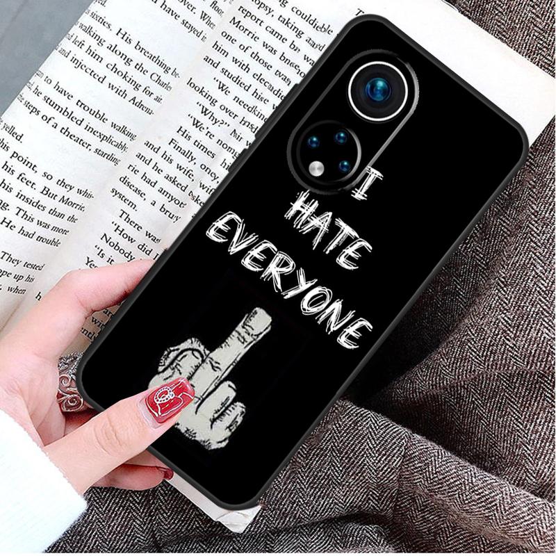 Mittelfinger Hülle Für Honor Magic 8 5 6 7 Lite Honor 200 400 Pro 50 70 90 X9d X9b X9c X9a X8c X8b Win RT