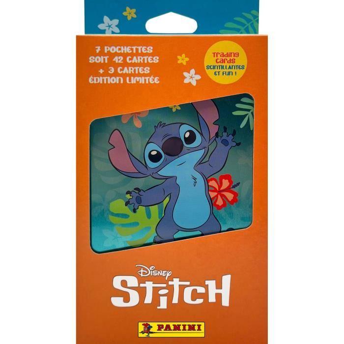 Boîte Métal - PANINI - STITCH TC - 7 Pochettes - 42 Cartes