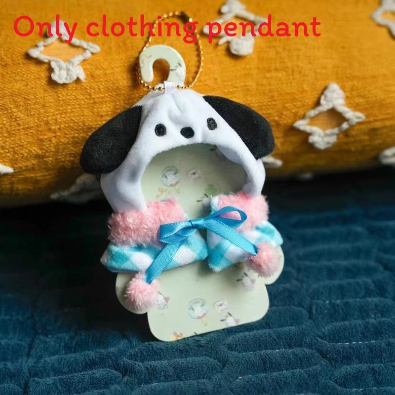 Soft Plush Melody And Cloak Pendant For Kids Doll Dressup Play