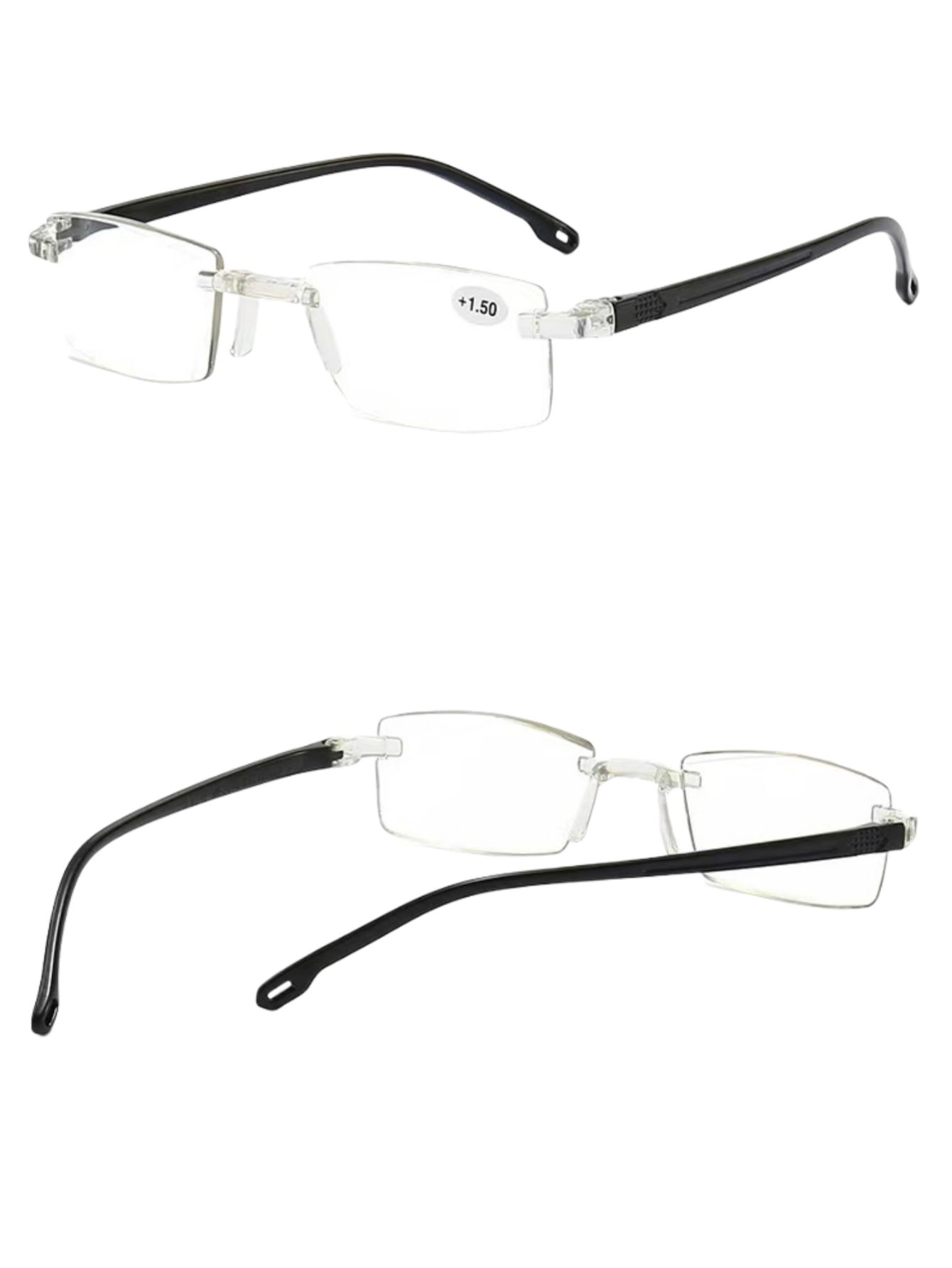 

Women presbyopic glasses ultra light reading glasses high definition memory legs business elegant 1