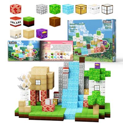 80PCS Magnetic Blocks STEM Toys for Toddlers Boys Girls Age 3-8 Educational Construction Building Gift
