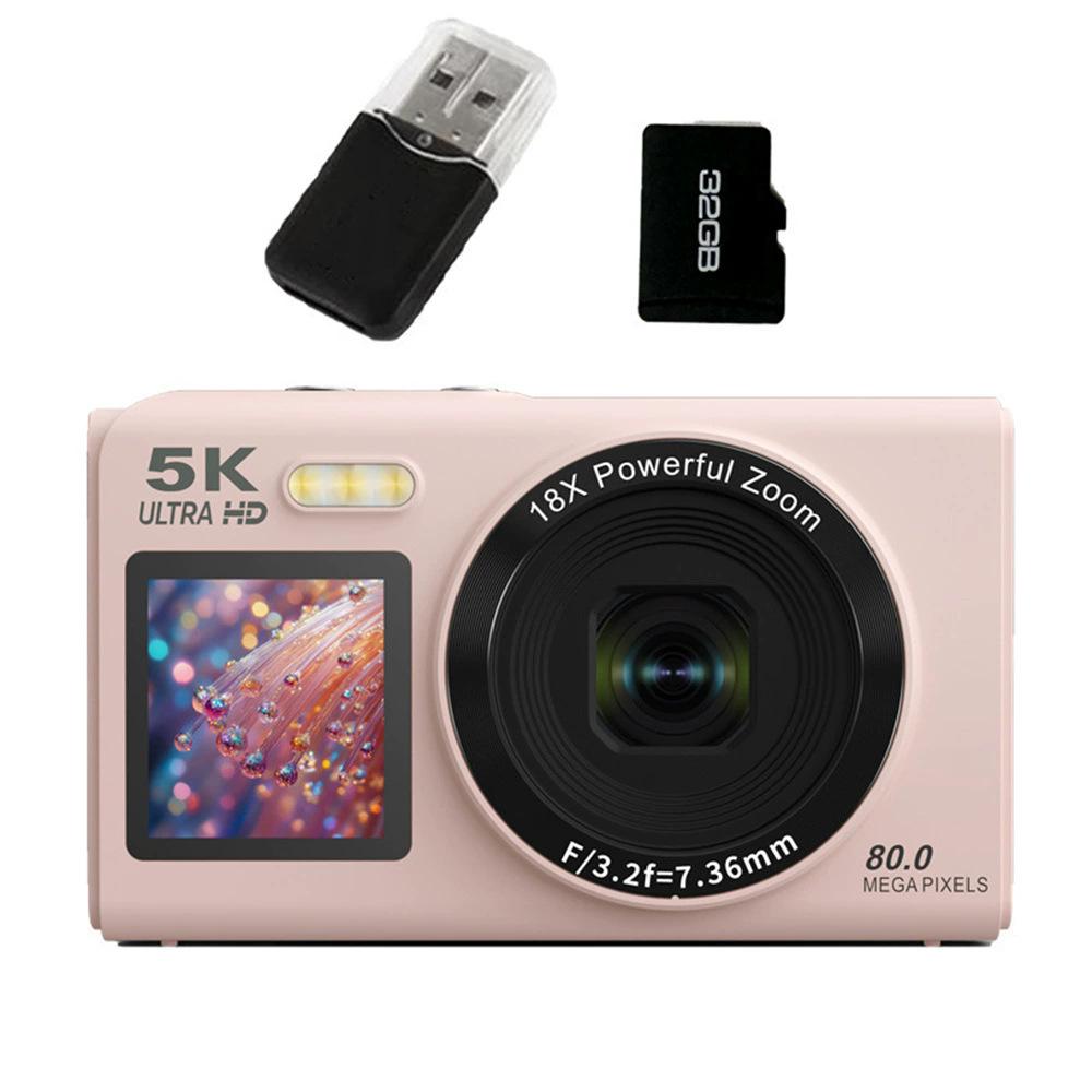 5K Dual Screen HD Selfie Video Camera with WIFI