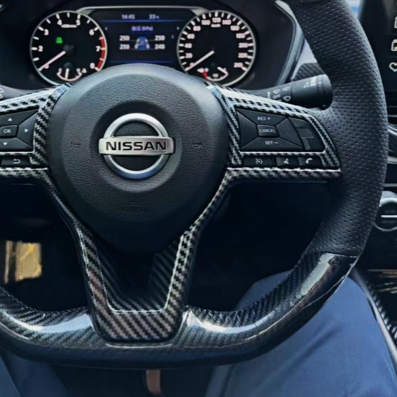 Car Steering Wheel Braid Cover 100% Fit For Nissan X-Trail Serena Micra Kicks 2017- Car Products Steering Wrap