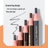 Hengsi 1818 Smudge-Proof, Waterproof Eyebrow Pencil for Natural, Long-Lasting Brows - Ideal for Beginners.