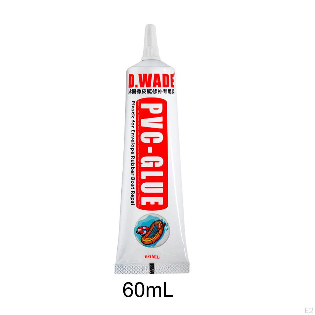 Inflatable Boat Repair Glue, Kayak Patches Glue 60ml Liquid PVC Puncture for